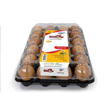Barzman Egg Medium Brown 24s