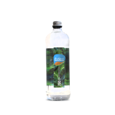 Barzman Premium Glass Bottled Carbonated/Sparkling  Water 750 ml